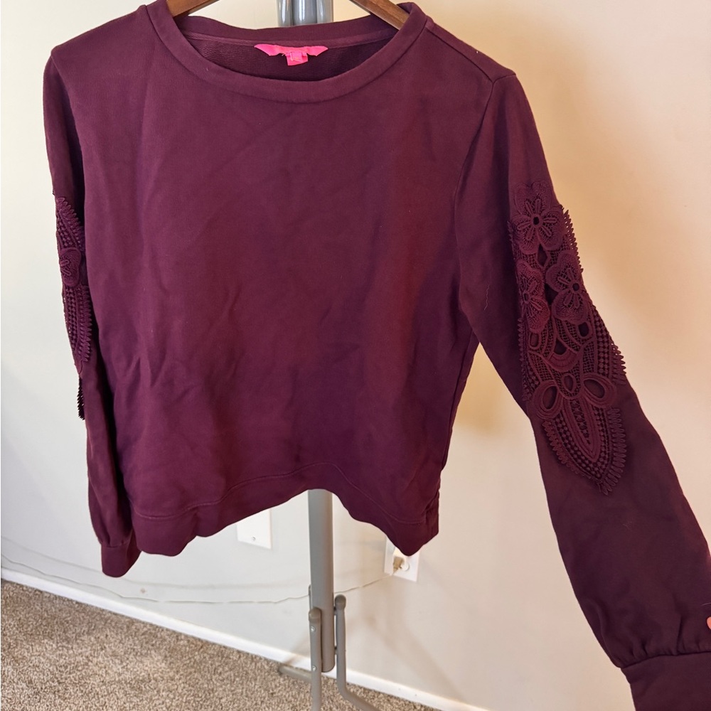Lilly Pulitzer Lace Long Sleeve Top